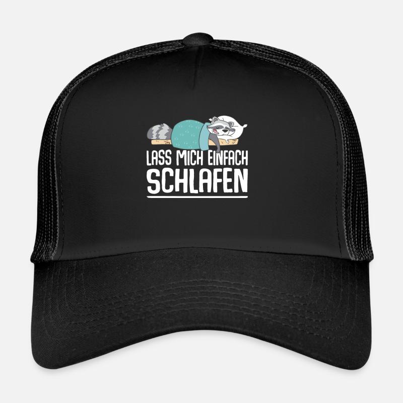 Lass Mich Einfach Schlafen Schlafshirt Trucker Cap