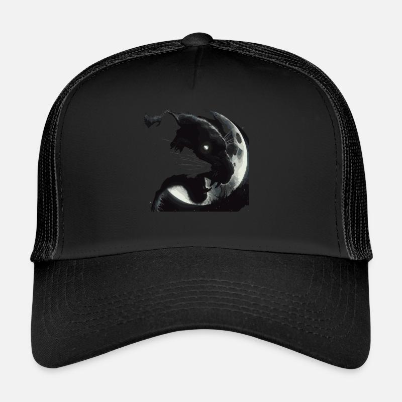 head in the moonlight Trucker Cap