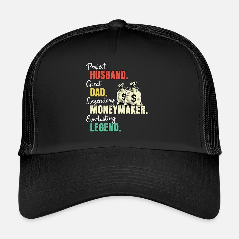 Money earner dad Trucker Cap