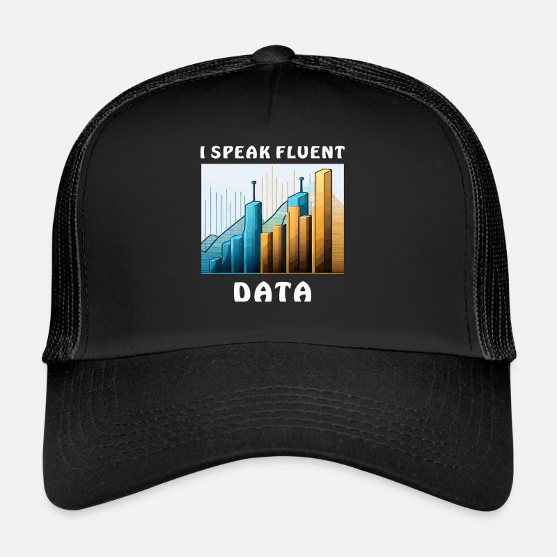 JE PARLE COURAMMENT LES DONNÉES Casquette trucker 