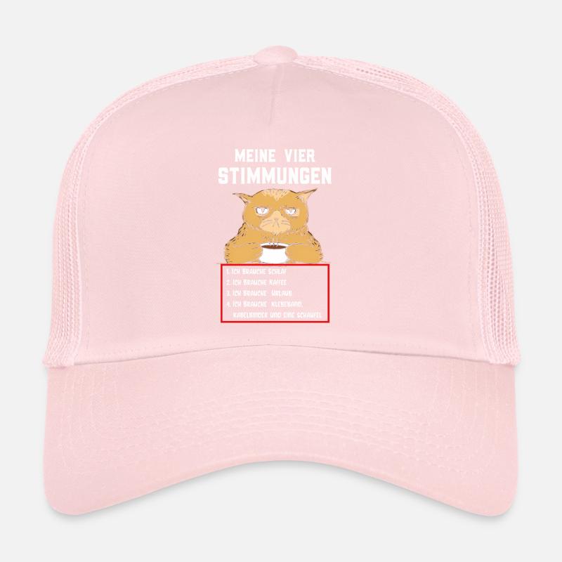 Faul Tshirt Arbeit Katze Witzig Sarkasmus Büro Trucker Cap