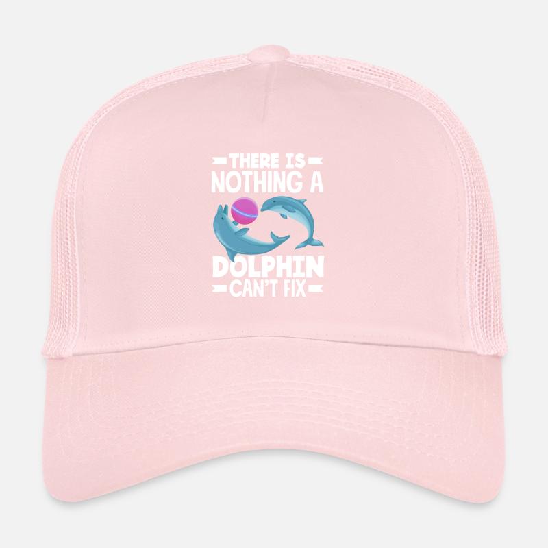 Dolphins heal everything Trucker Cap
