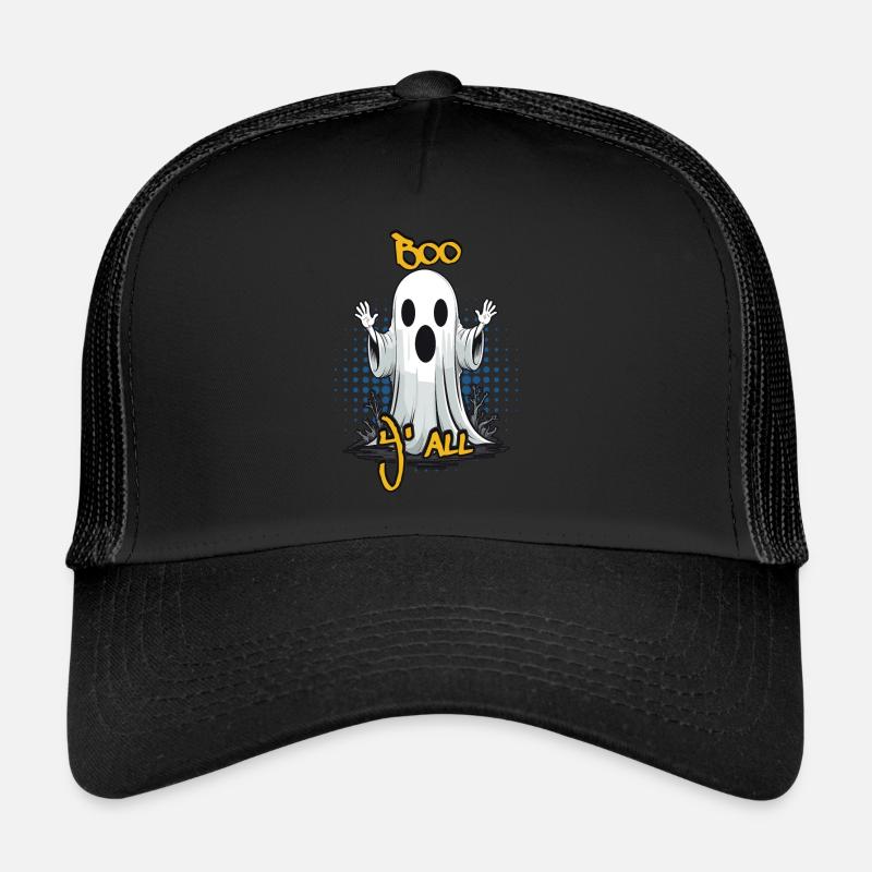 Idée de costume de conception de fantôme drôle pour cool Casquette trucker 