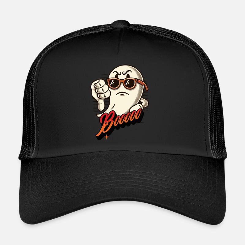 Booing Ghost Drôle Ghost Design Casquette trucker 