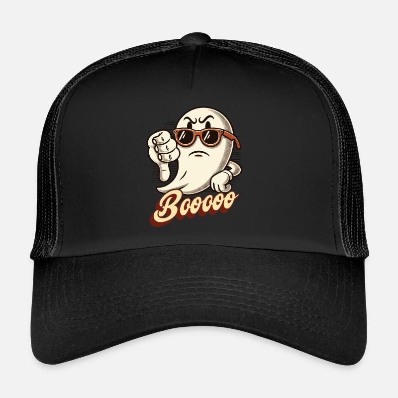 Booing Ghost Drôle Ghost Design Casquette trucker 