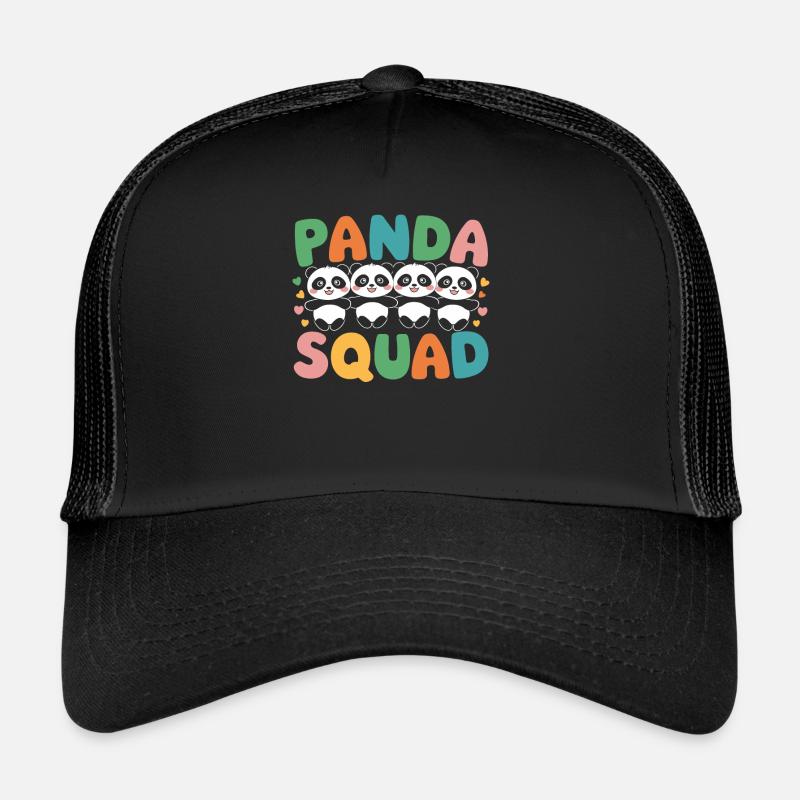 Panda Gruppen Design Panda Squad Trucker Cap
