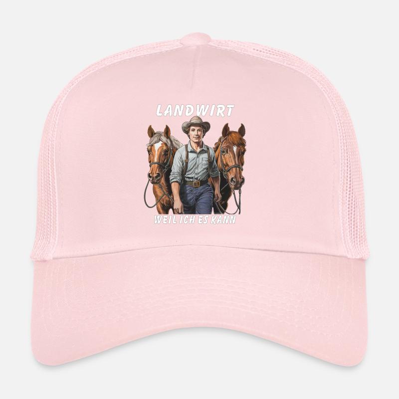 FARMER BECAUSE I CAN Trucker Cap
