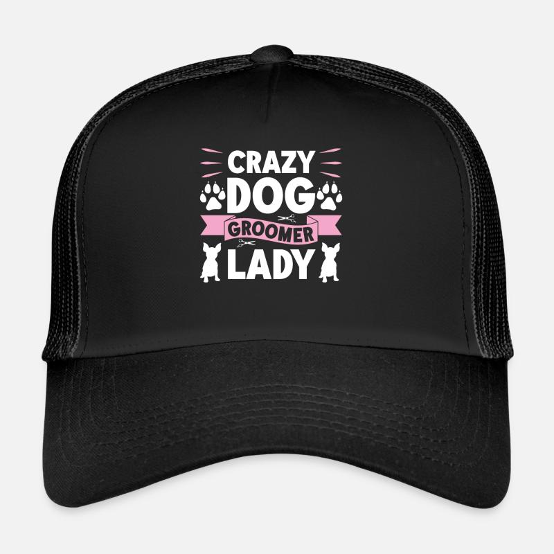 Chien Chiot Soins pour animaux de compagnie Salon d’emploi Casquette trucker 