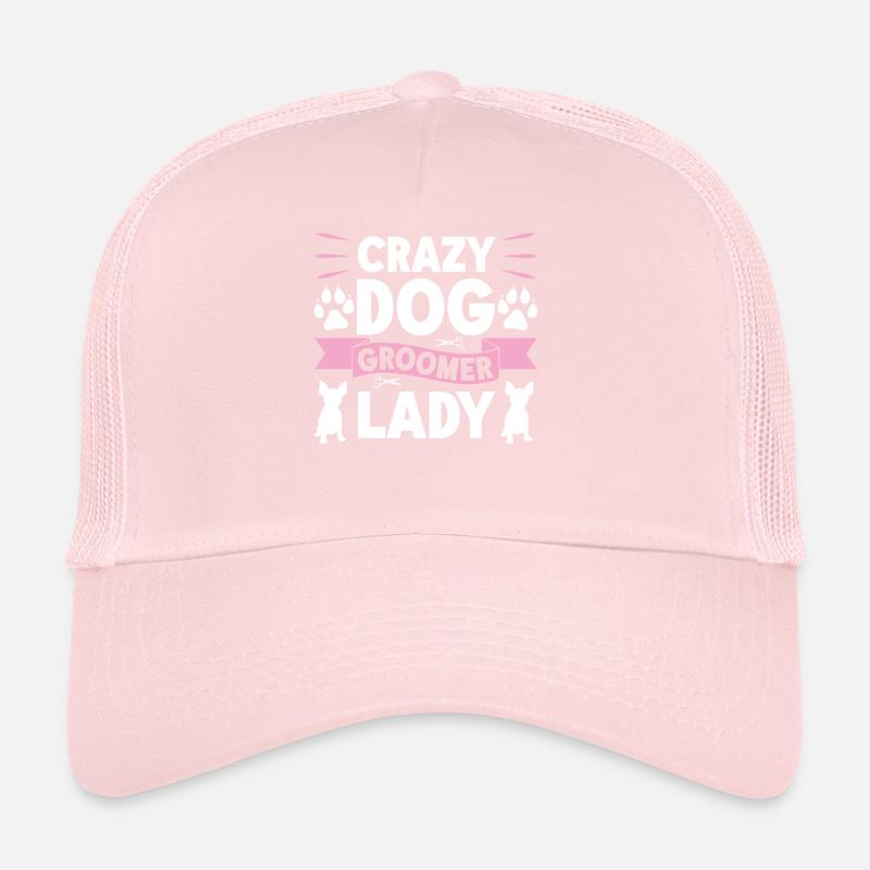 Chien Chiot Soins pour animaux de compagnie Salon d’emploi Casquette trucker 