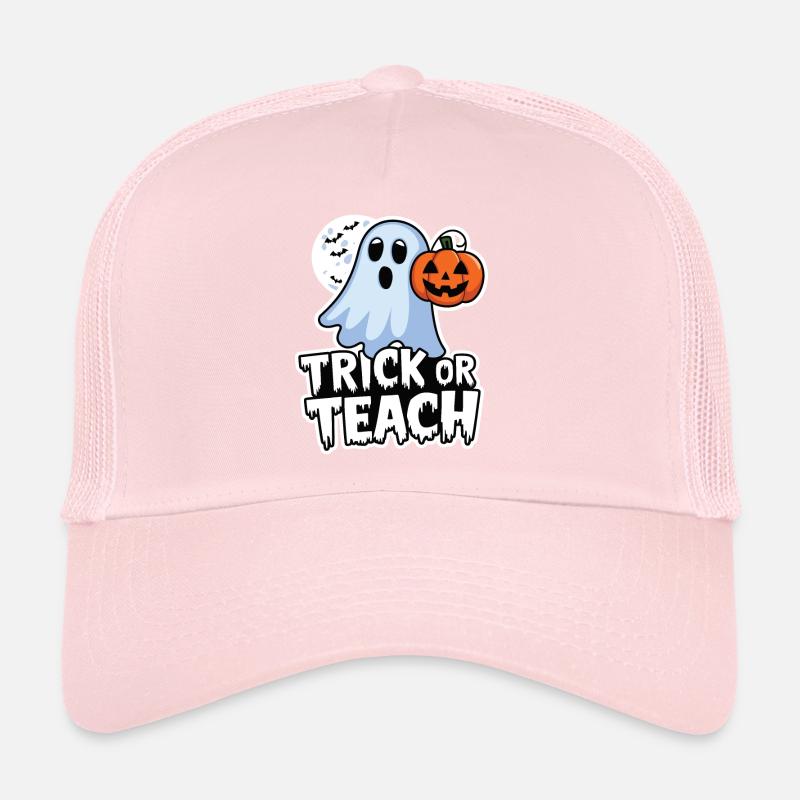 Trick Or Teach Halloween Lehrer Trucker Cap
