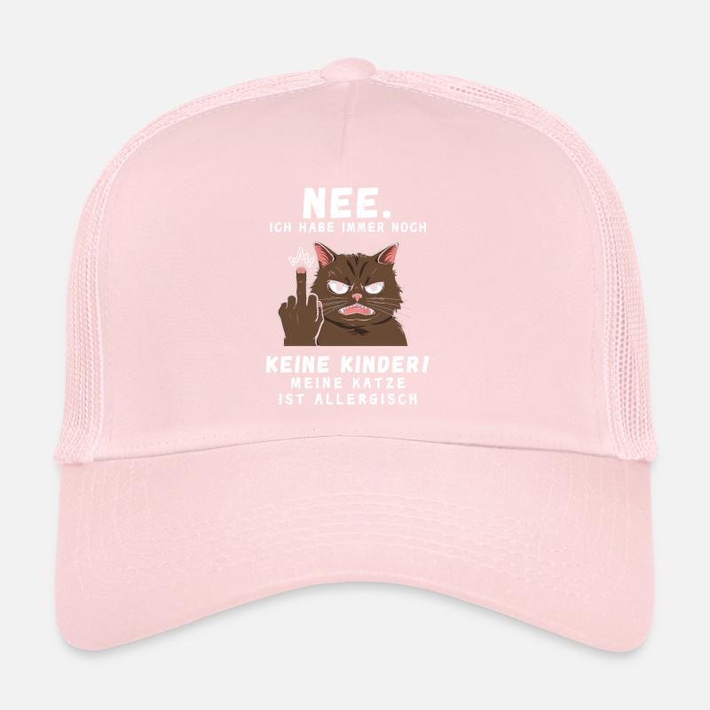 Katze Tshirt Lustig Witzig Humor Sarkasmus Kitty Trucker Cap