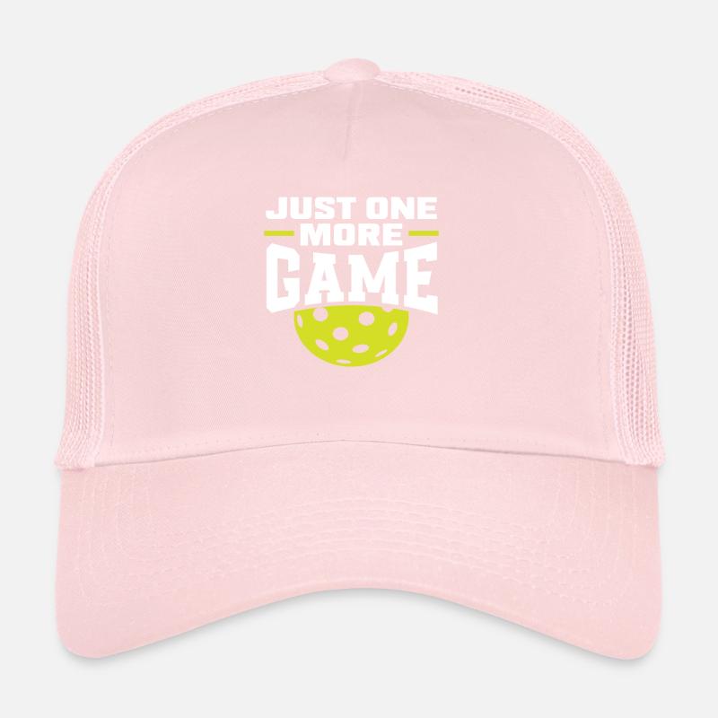 Juste un jeu de plus Gamer Passion Pickleball Casquette trucker 