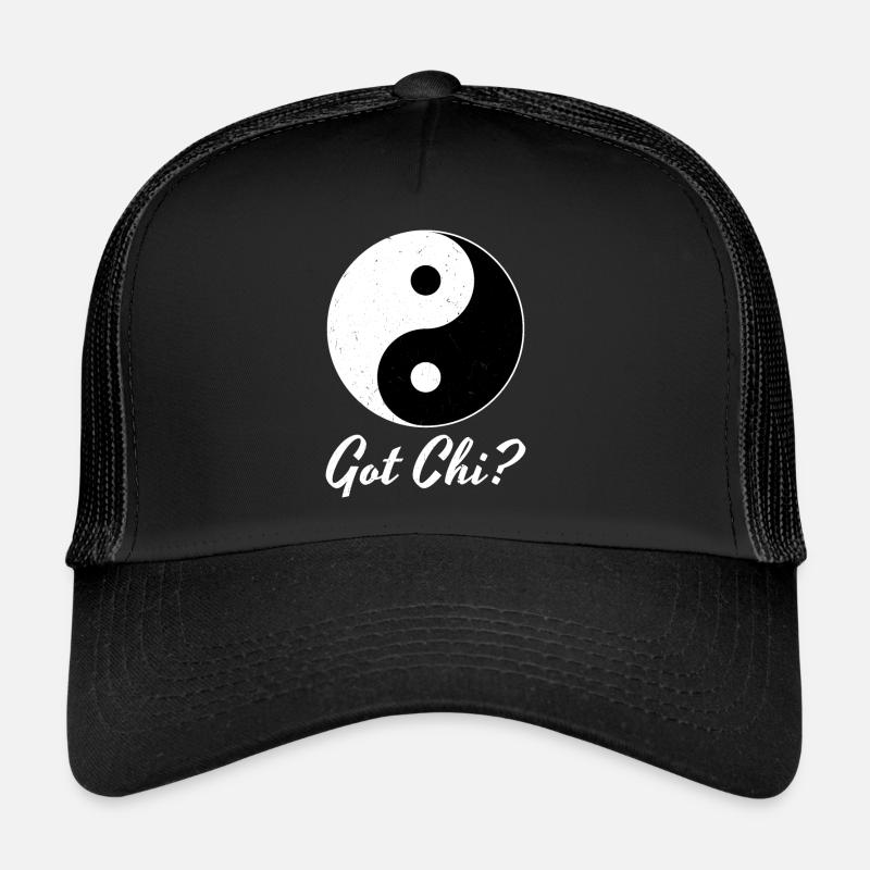 Yin Yang Tai Chi - Trucker Cap - black/black