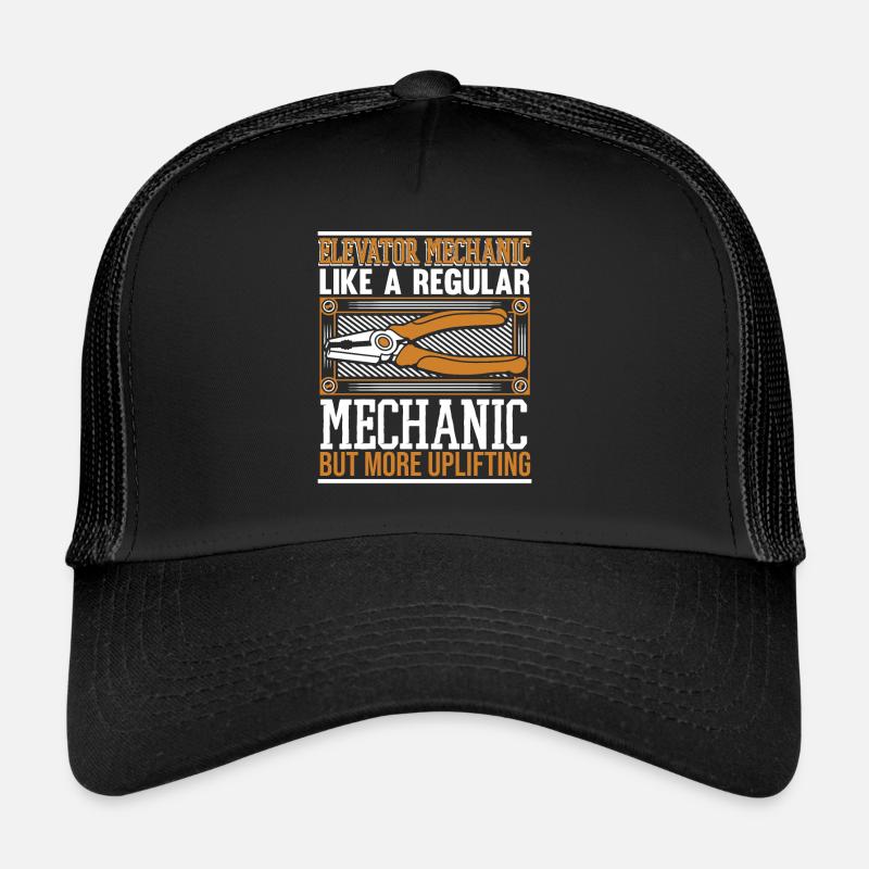 Like A Regular Mechanic But More Uplifting Trucker Cap