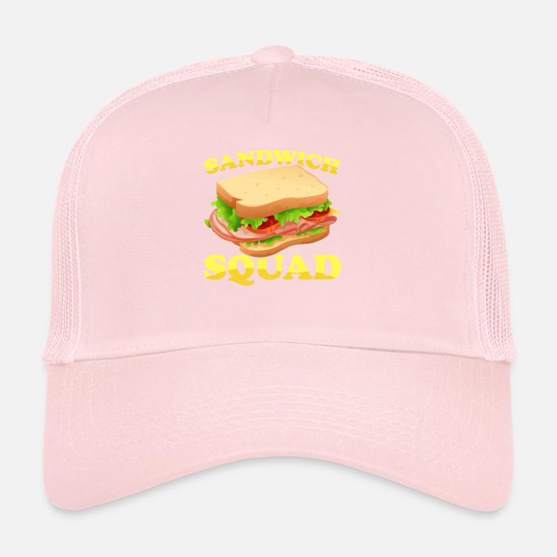 Sandwich Lovers Fast Food Lovers Trucker Cap
