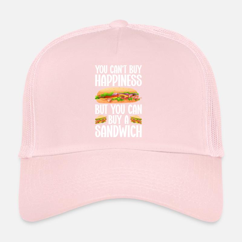 Sandwich Lovers Fast Food Lovers Trucker Cap