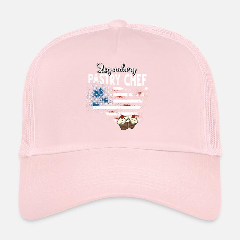 Chef pâtissier US Casquette trucker 