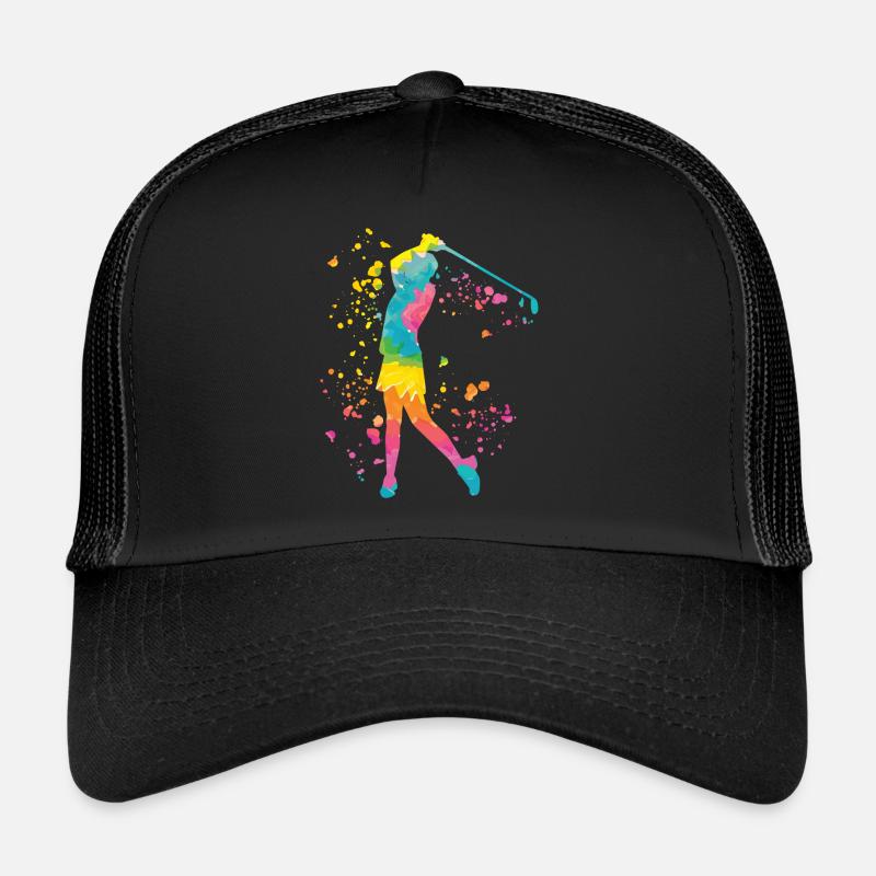 Golfer Colorsplash Golf miniature pour enfants Casquette trucker 