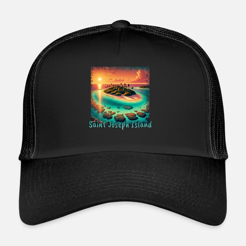 Île Saint-Joseph, lac Huron, Algoma, Ontario, Canada Casquette trucker 