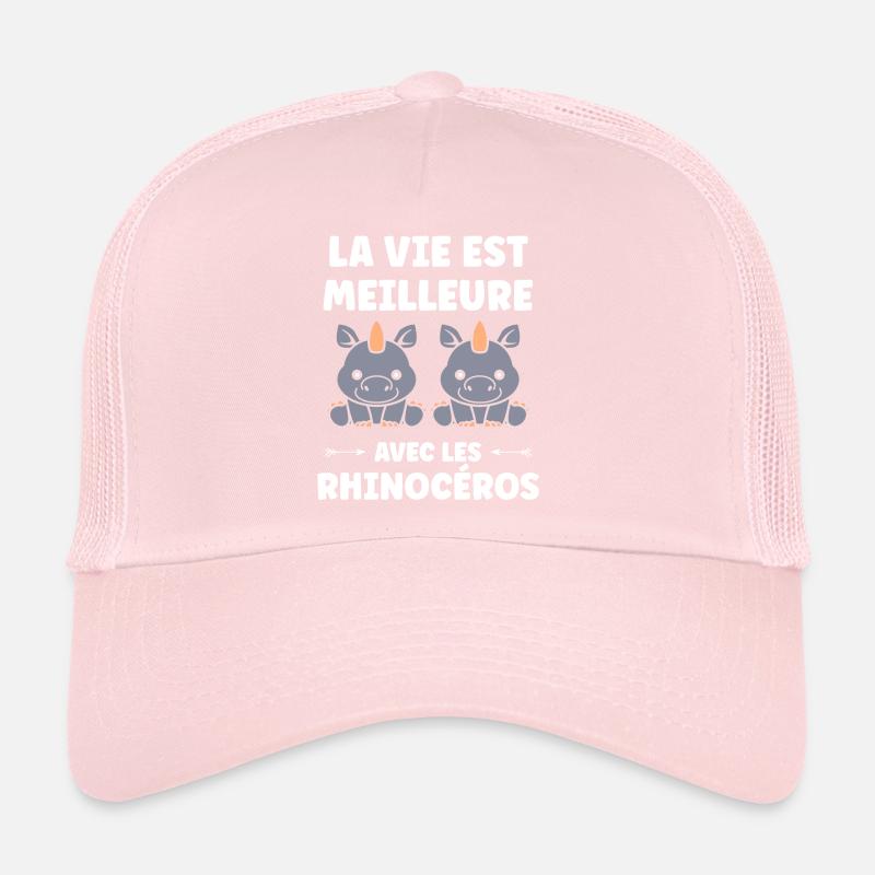 rhinocéros Casquette trucker 