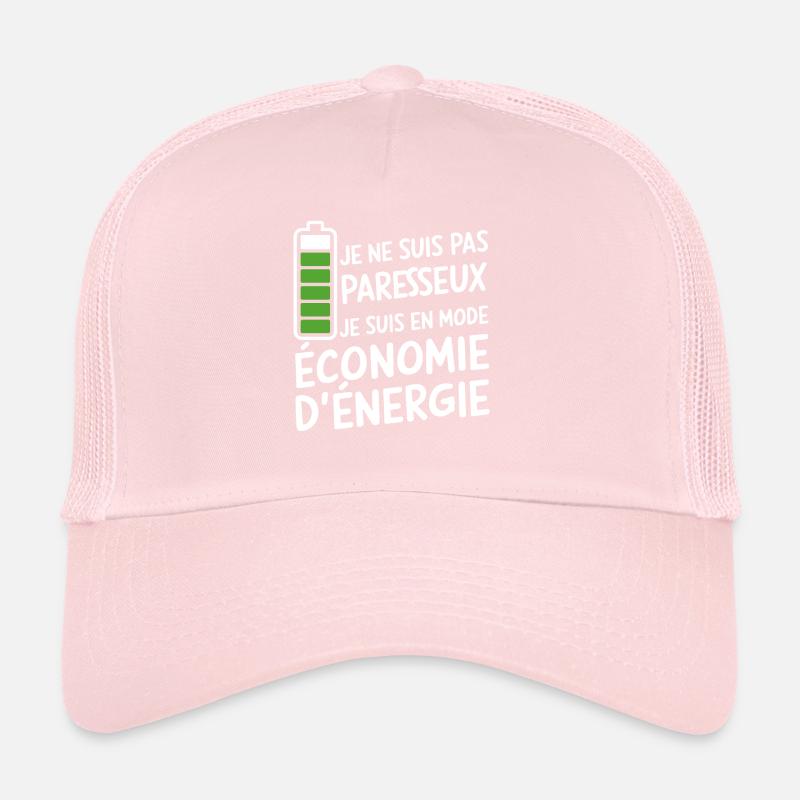 I'm Not Lazy In Power Saving Mode Trucker Cap