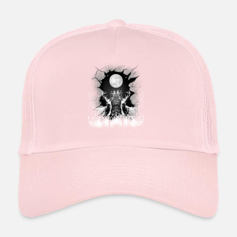 Hirsch Hirsche Waldtiere mystisch Rehbock Rehkitz Trucker Cap