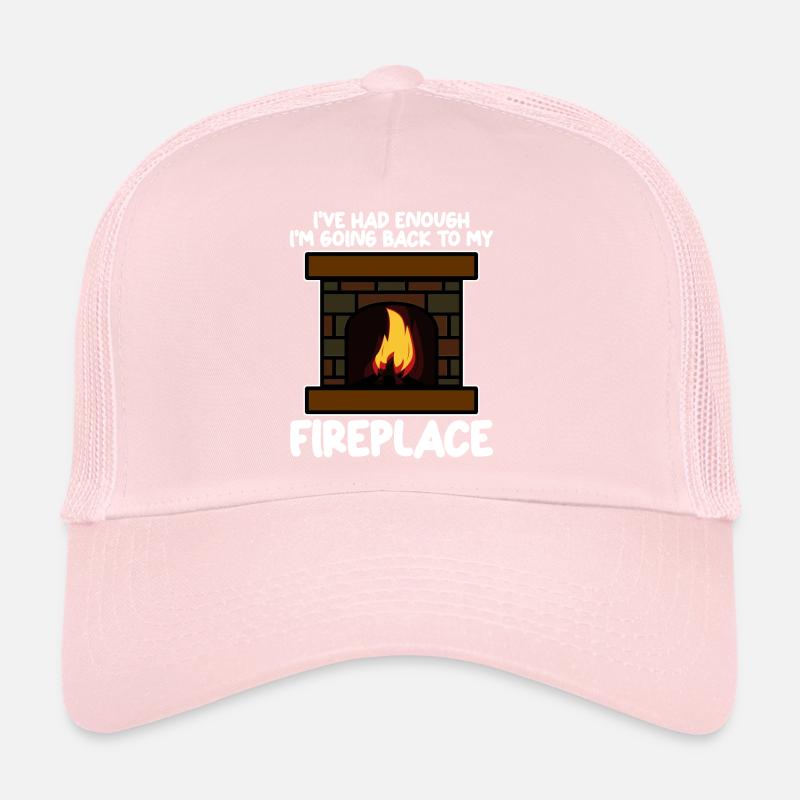 Cheminée Four Poêle à bois Casquette trucker 