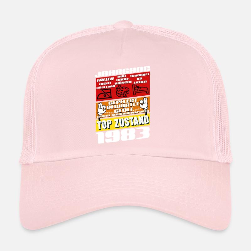 42 ans Né en 1983 Anniversaire Casquette trucker 