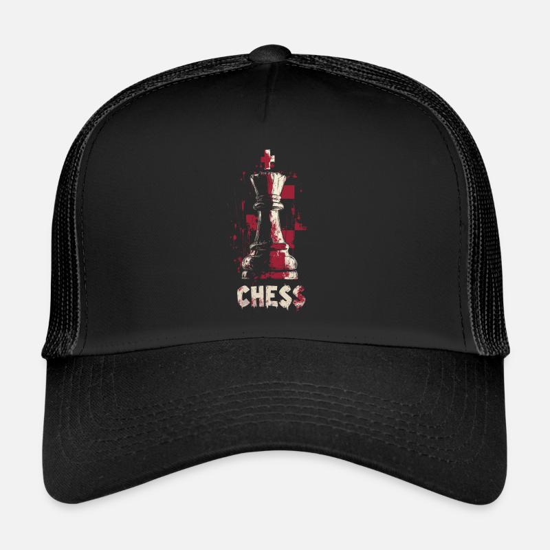 Queen Chess Masterpiece Design Trucker Cap