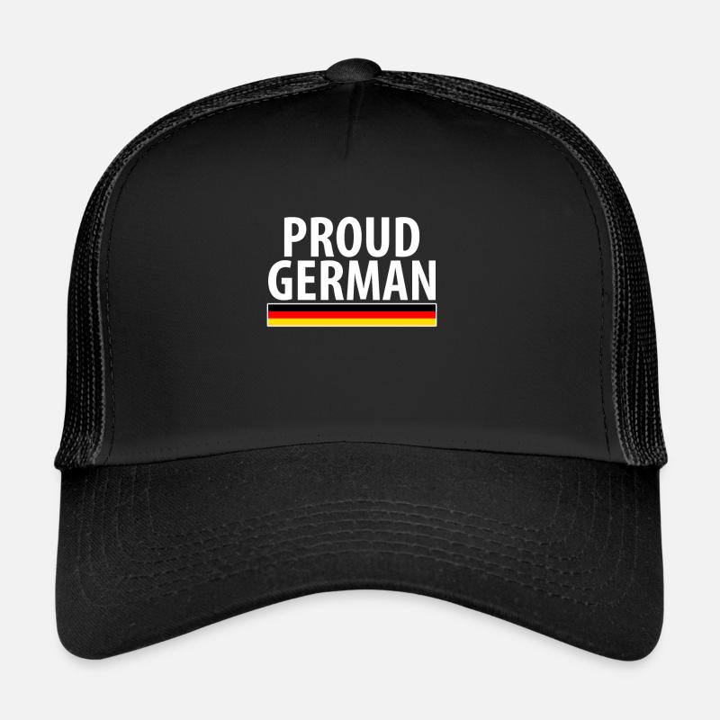 Proud German Germany German Flag Trucker Cap