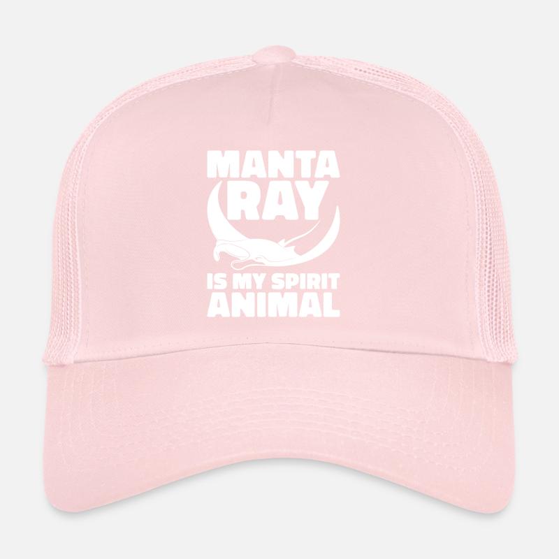 Mantarochen Liebhaber Meerestier Teufelsrochen Trucker Cap