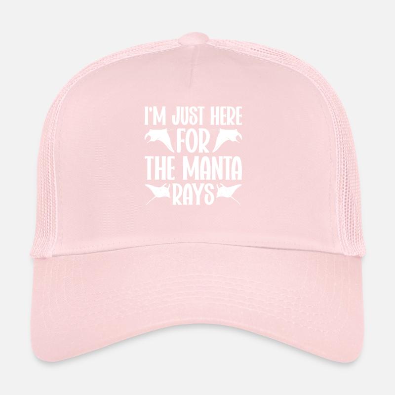 Mantarochen Liebhaber Meerestier Teufelsrochen Trucker Cap