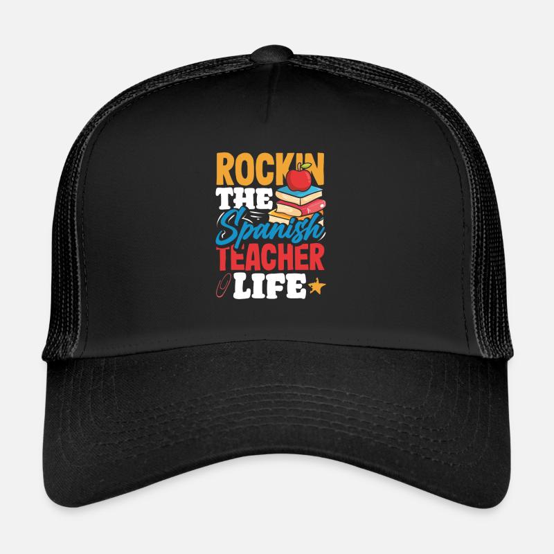 Drôle de professeur Cadeau d’enseignant Casquette trucker 