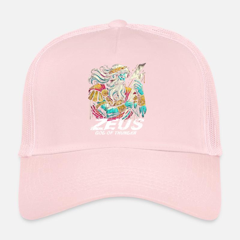 Zeus, dieu grec du tonnerre Casquette trucker 