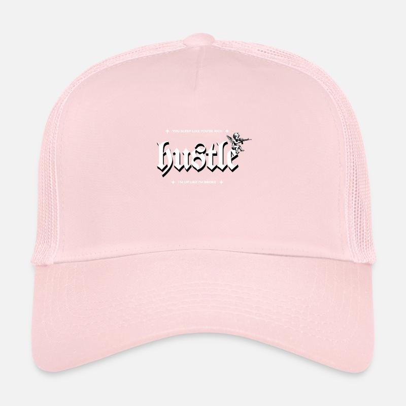 Bouscule-toi dormir comme si tu étais riche Je suis debout comme si j’étais Casquette trucker 