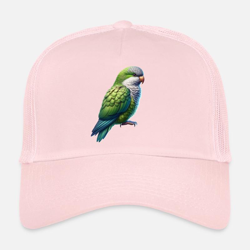 Monk parakeet Trucker Cap