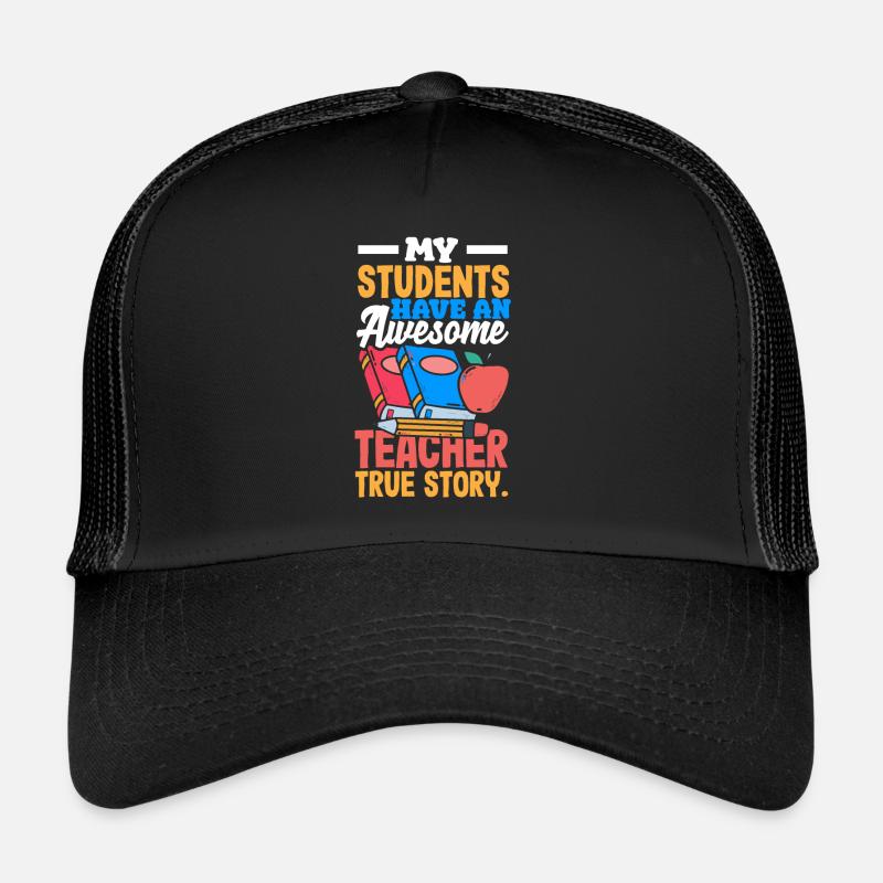 Drôle de professeur Cadeau d’enseignant Casquette trucker 