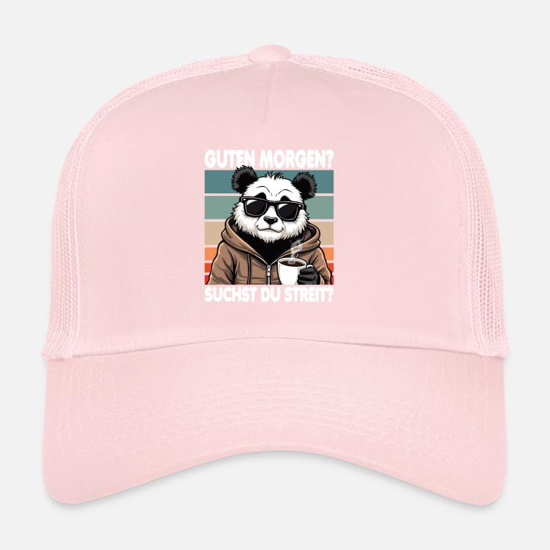 Bonjour? Vous cherchez un combat ? Grognement matinal Casquette trucker 