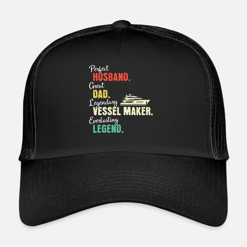 Papa constructeur naval Casquette trucker 