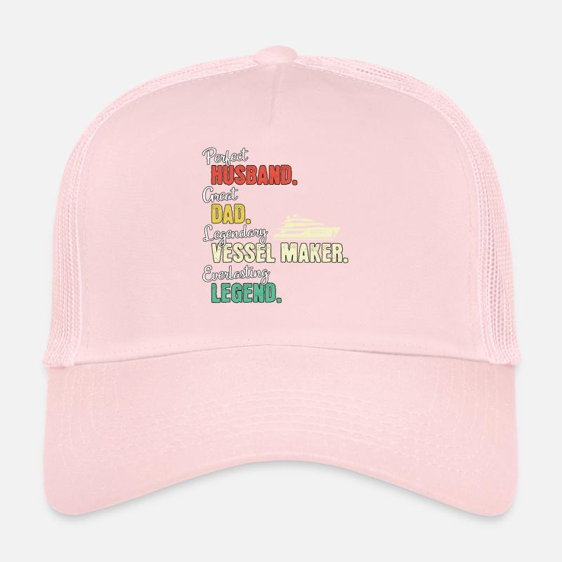 Papa constructeur naval Casquette trucker 