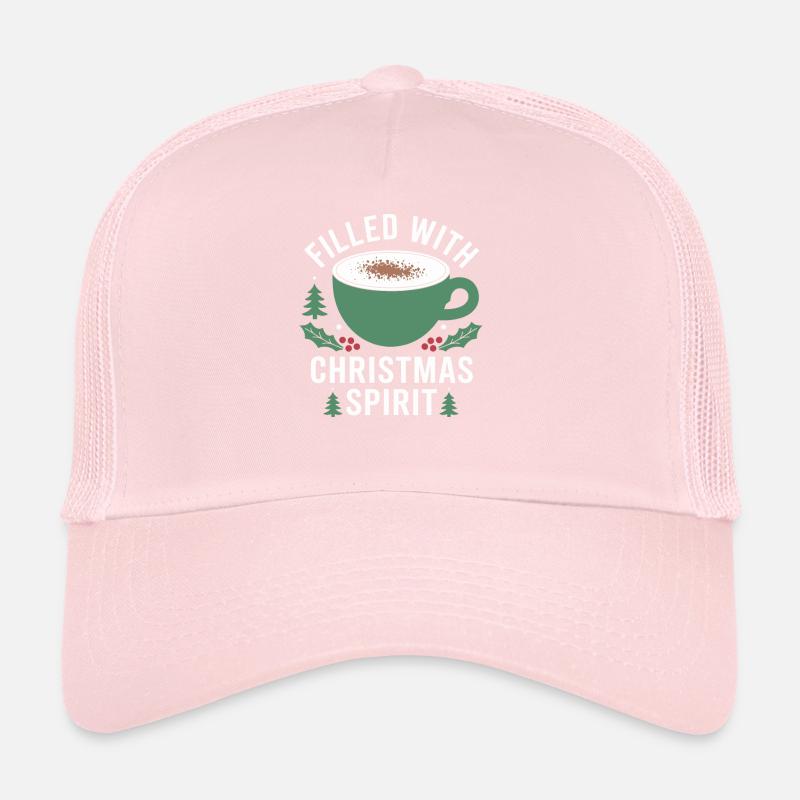 Rempli de Noël Cheers Mug Casquette trucker 