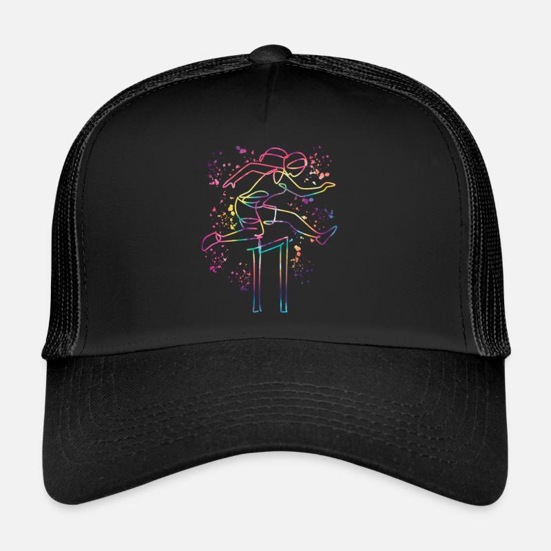 Course de haies Course d’obstacles Courses de haies pour enfants Casquette trucker 