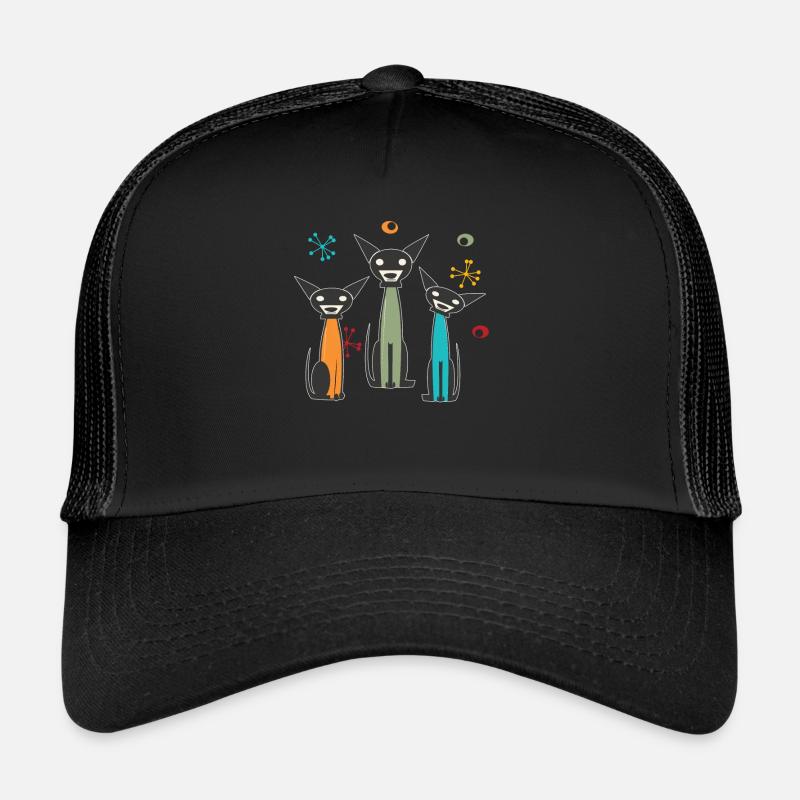 Life is better with cats Trucker Cap