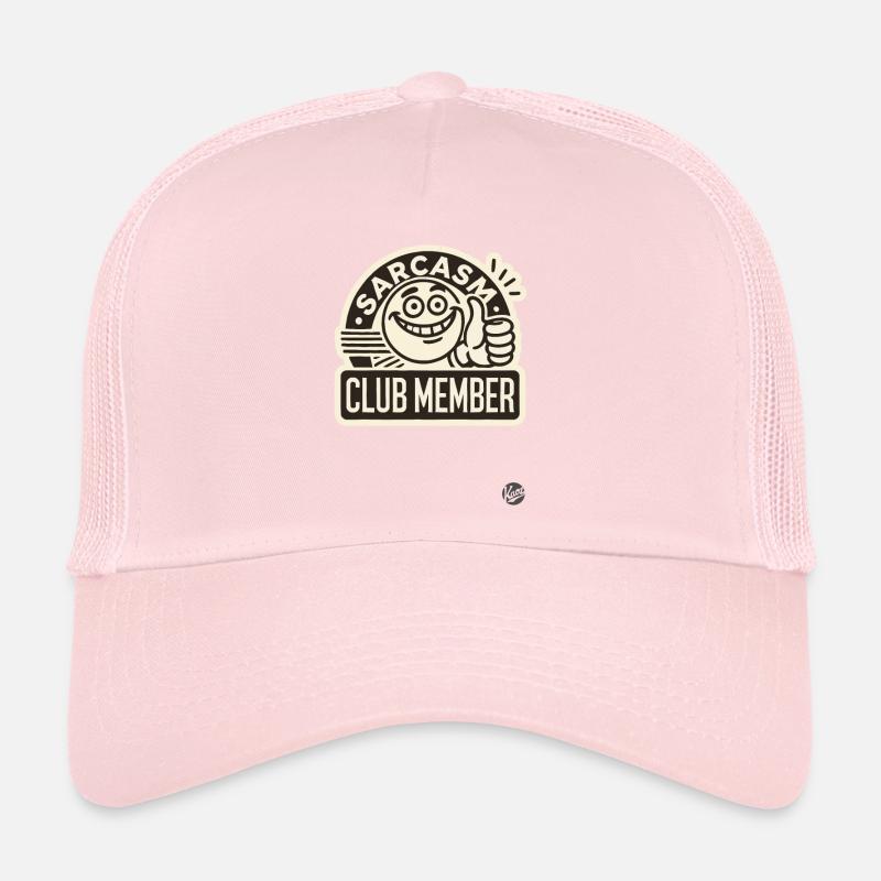 Daumen hoch und Sarkasmus Club Mitglied Trucker Cap