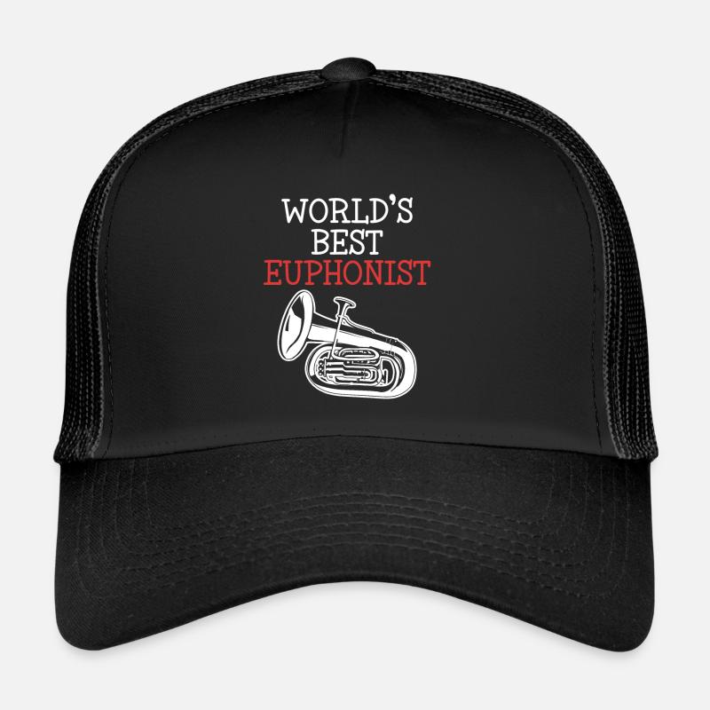 World's Best Euphonist Euphonist Euphoniumist Trucker Cap