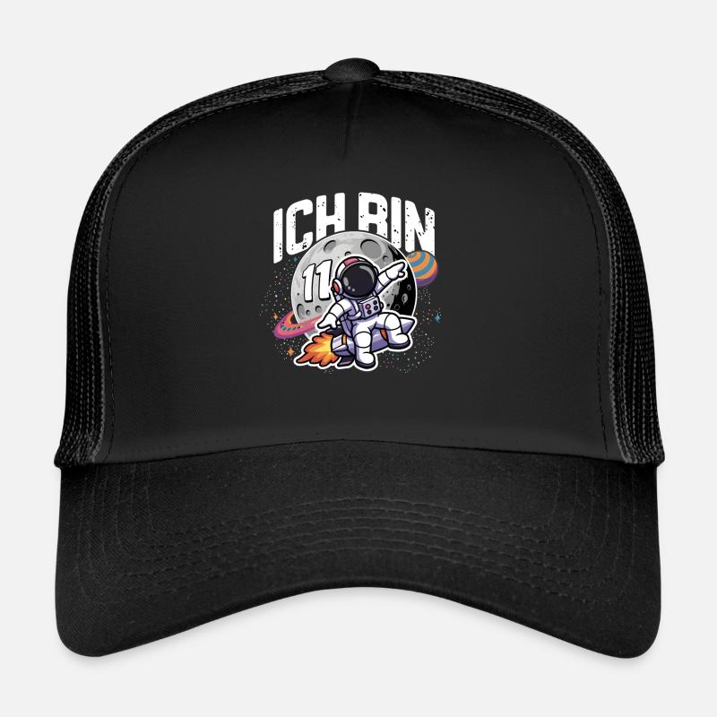 11. Geburtstag Jungen Astronaut Geburtstag Trucker Cap