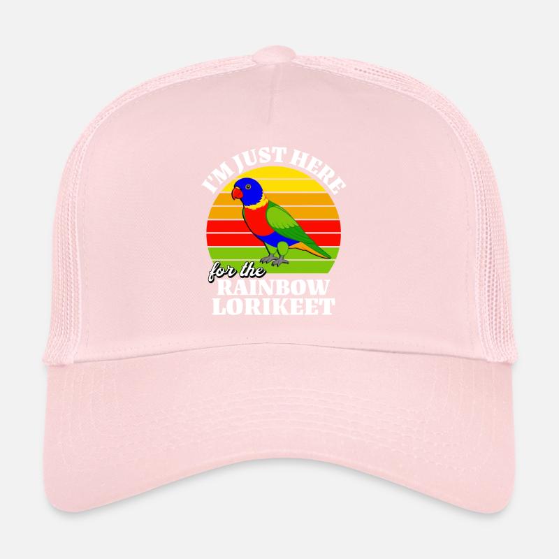Drôles de dictons de loriquet arc-en-ciel Casquette trucker 