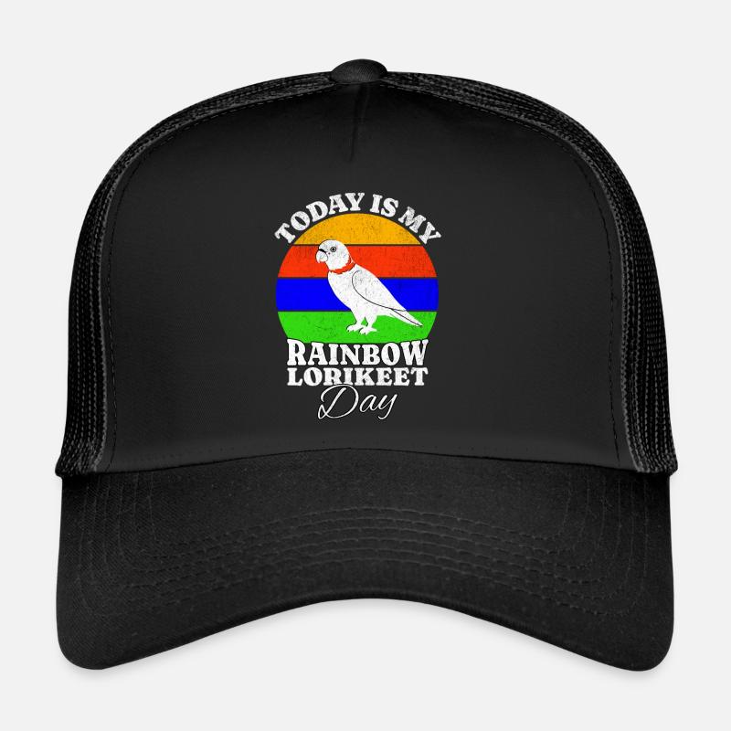 Regenbogenlori Loriquet arc-en-ciel Casquette trucker 