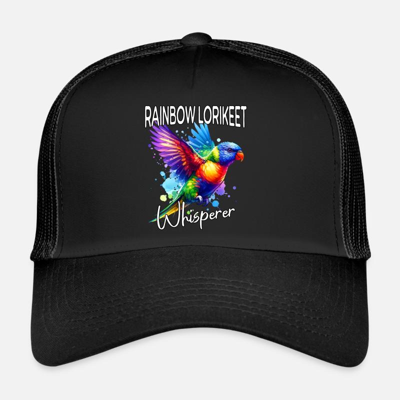Regenbogenlori Flüsterer Trucker Cap