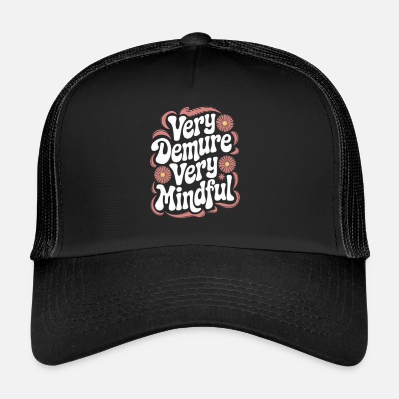 Très modeste, très attentif Casquette trucker 